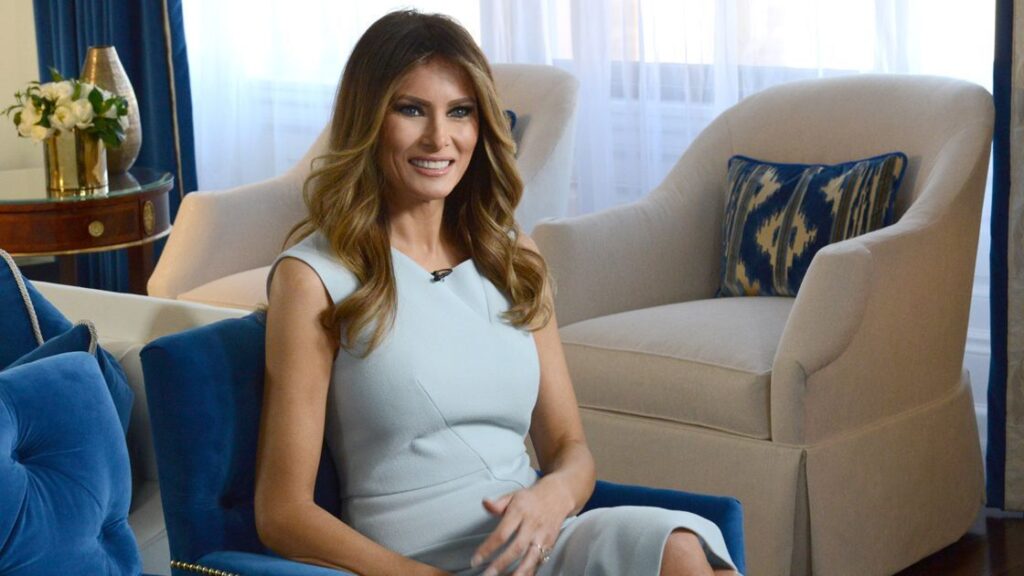 Melania trump, première dame