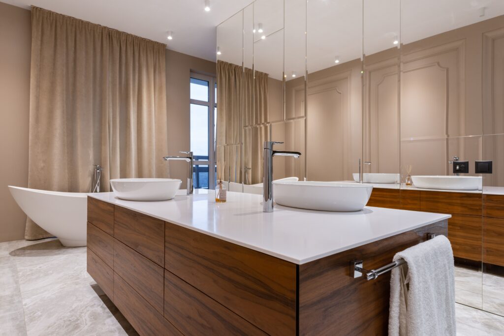 image montrant une salle de bains​