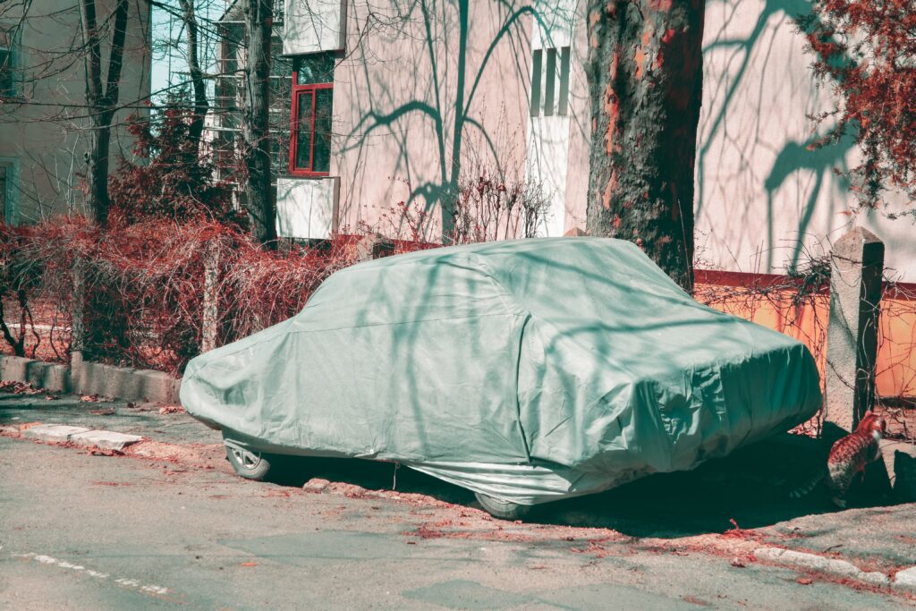 voiture couvert