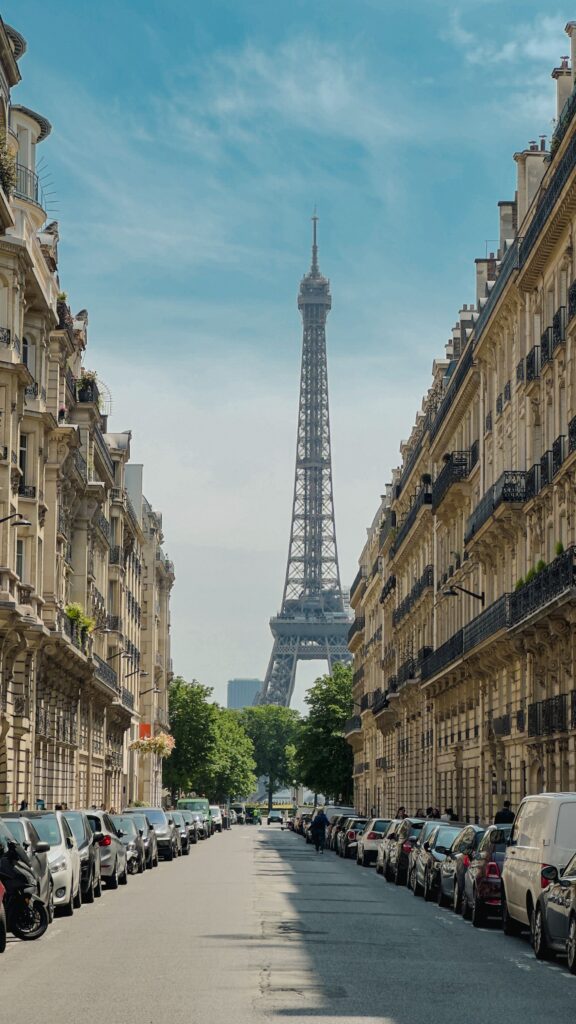 ruelle d'un des arrondissements de Paris