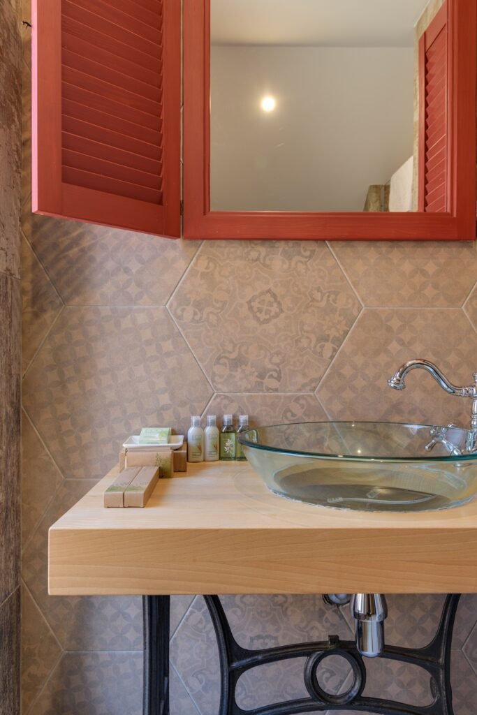 meuble salle de bain vintage​