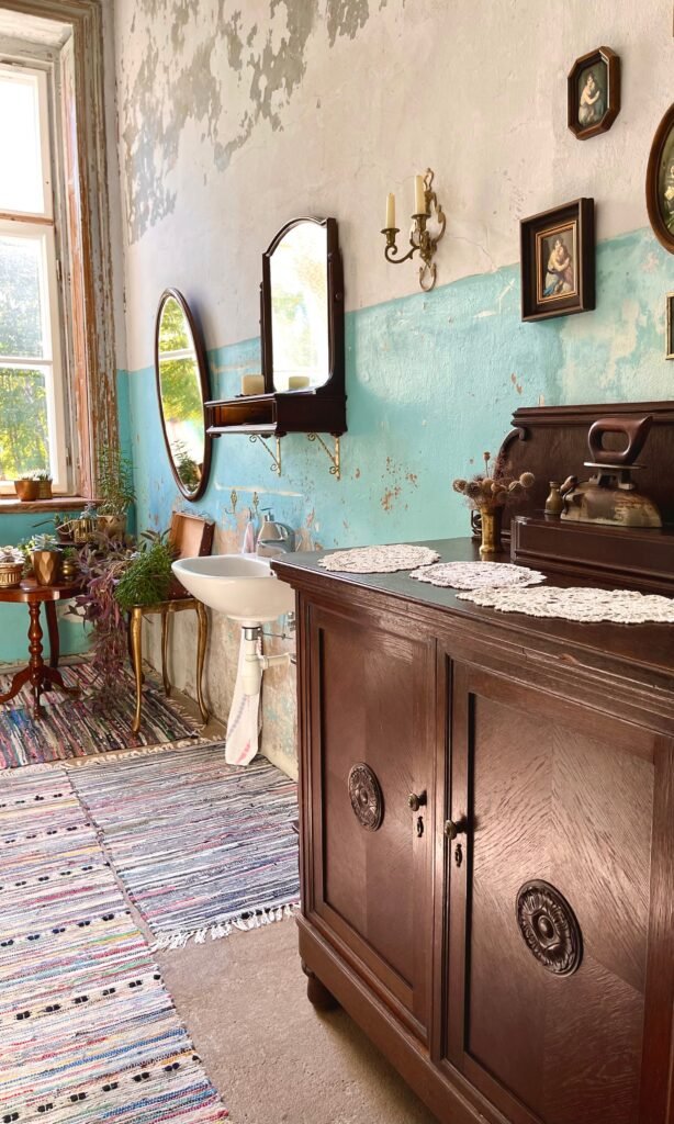 meuble salle de bain vintage​ 4