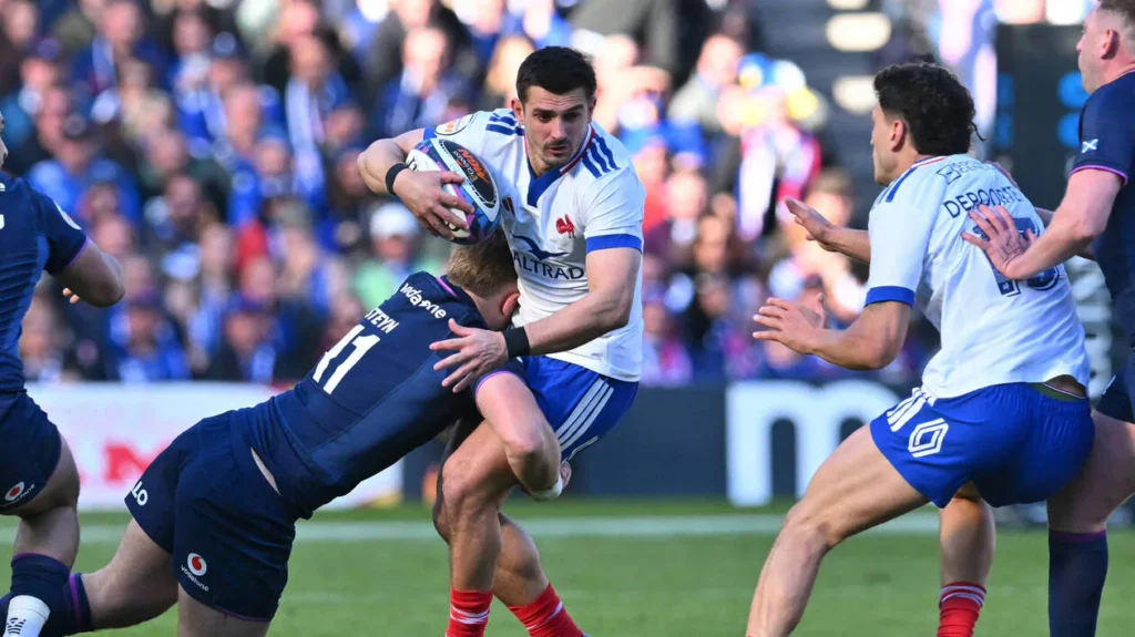Match de rugby de l'équipe de France