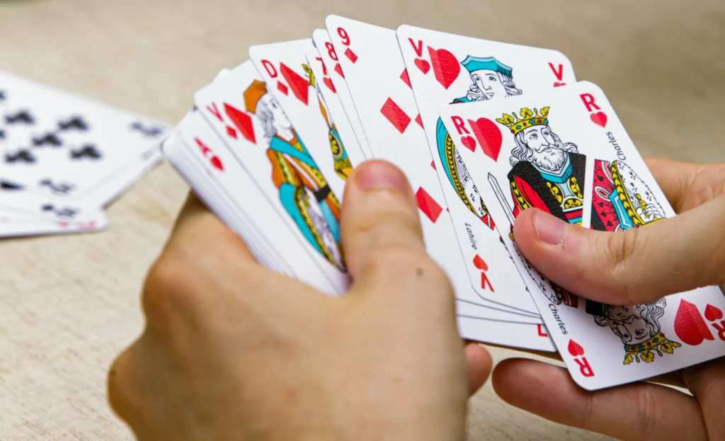 Un lot de carte à jouer