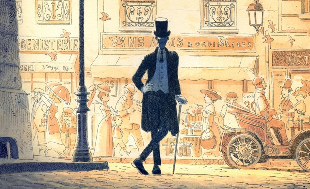 Arsène Lupin en dessin